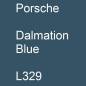 Preview: Porsche, Dalmation Blue, L329.